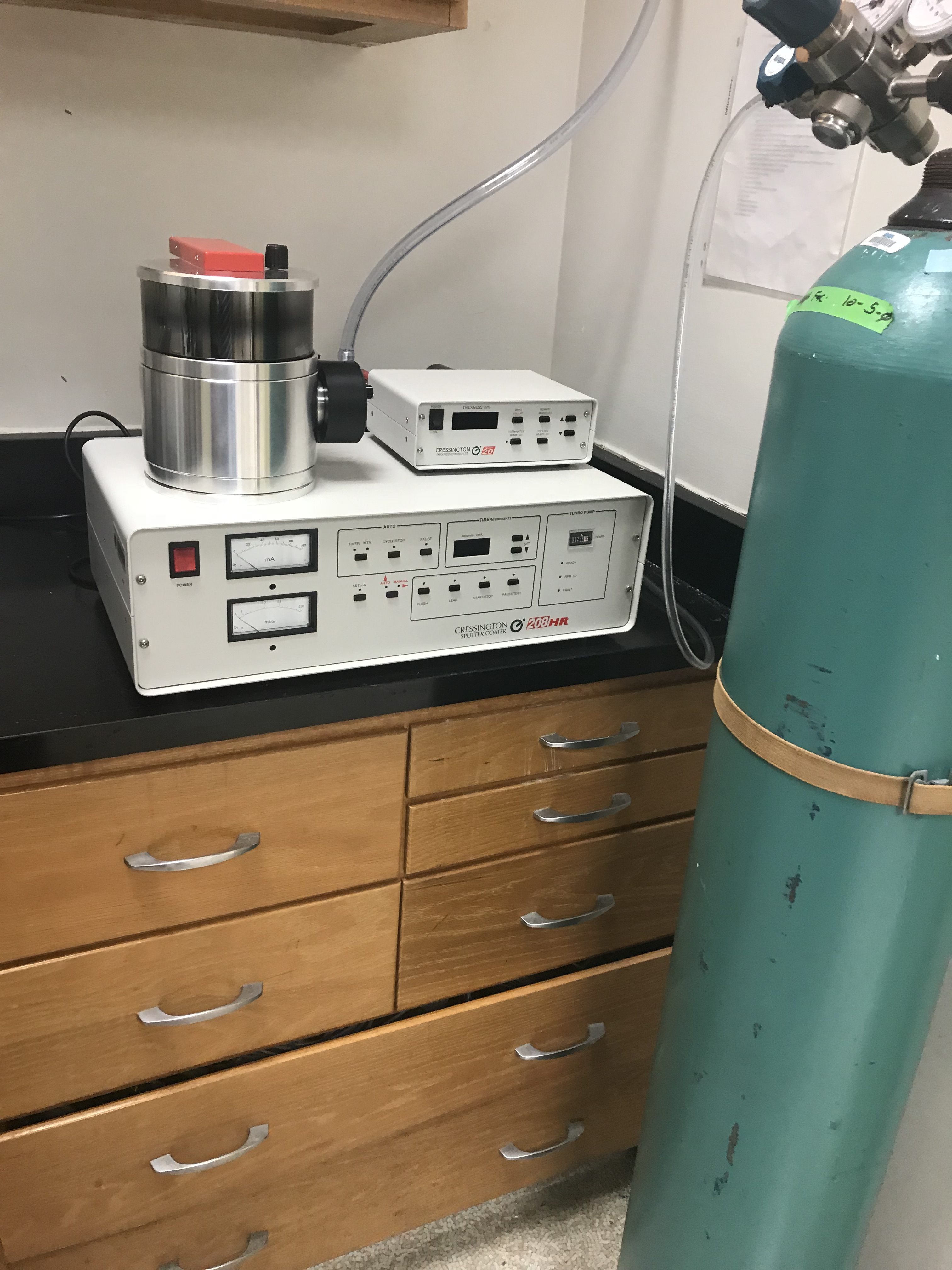 Cressington Carbon Coater pic 2